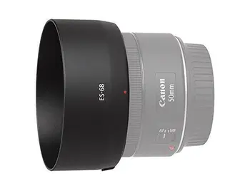 ES68 ES-68 Бленда объектива камеры для Canon EOS EF 50mm F/1.8 для STM 49mm Lens Protector Аксессуары для камер