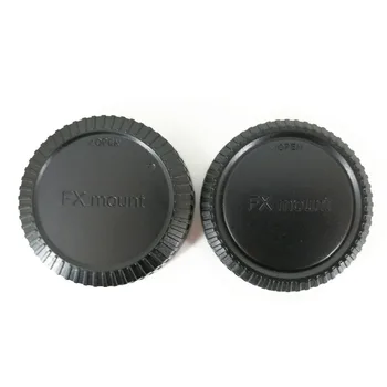 Крышка задней крышки объектива + передняя крышка камеры для Fujifilm Fuji Fujinon XF XC X Mount X-T5 X-T4 X-H2 X-E4 X-A7 X-T30 как BCP-001