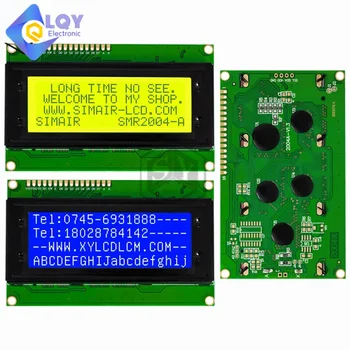 1 шт. LCD2004 I2C 2004 20x4 2004A синий экран HD44780 символьный ЖК-дисплей /w IIC / I2C Модуль адаптера последовательного интерфейса для модуля Arduino
