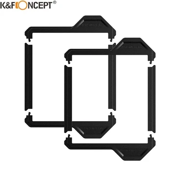  K&F CONCEPT Квадратная система фильтра Защитная рамка Крышка из 2 шт. Для Nano X-Pro Square 100 * 100 мм / 100 * 150 мм Фильтр объектива камеры
