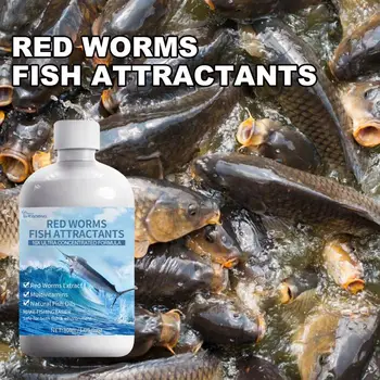  Рыбные аттрактанты Концентрированные жидкие аттрактанты с запахом кровавого червя Спрей с натуральными ингредиентами для рыбы 30 мл Ароматизатор червей для угря