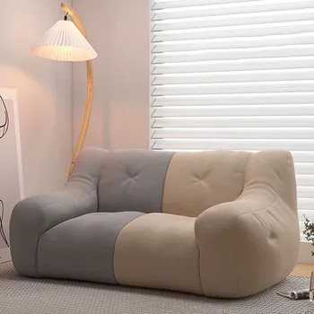 Минималистичный скандинавский ленивый диван с откидной спинкой середины века современный стеганый удобный диван Funda Lounge Canape Salon Мебель для спальни