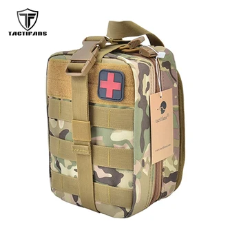 Тактическая аптечка Чехол IFAK Портативная сумка Molle Hook Loop Medical EMT Emergency EDC Patch Survival Military Hunting Bags