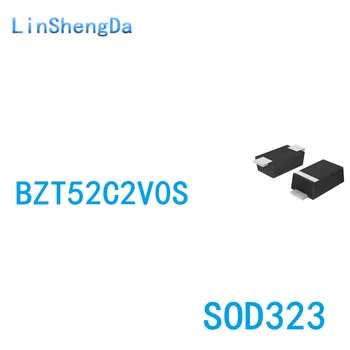 Диод стабилизатора напряжения SMD BZT52C2V0S 2V SOD323 0805 B0 (установка 3K)