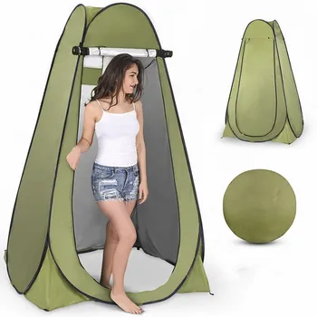 Портативный на открытом воздухе Pop Up Privacy Instant Shower Tent Camp Toilet самая дешевая палатка для кемпинга с окном кемпинг душевая палатка