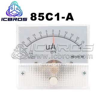 85C1-A Амперметр постоянного тока стрелочного типа, положительный и отрицательный микроампереметр, UA