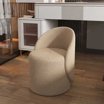 Салон ожидания Дизайн Кафе Обеденные стулья Мобильный расслабляющий дизайнерский комод Стулья для столовой Туалетный столик Nordic 라탄의자 Мебель для спальни