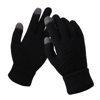 Лыжные перчатки Противоскользящие теплые перчатки для верховой езды Мягкие спортивные перчатки на открытом воздухе