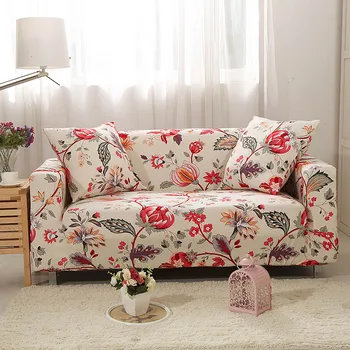 Эластичный чехол для дивана Эластичный фунда диван Диван-куб Г-образные кресла Секционный чехол Полотенце для дивана Чехол для мебели
