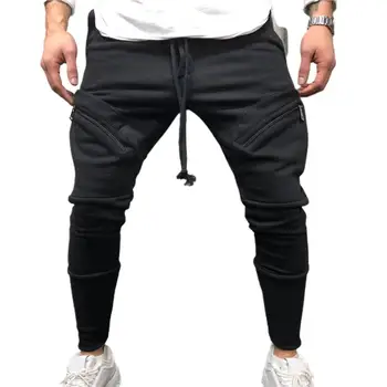  Модные мужские брюки All Match Ветрозащитные 5 размеров Удобные сенсорные мужские спортивные штаны