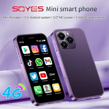 SOYES XS16/XS15 Mini Android Смартфон 3G/4G Сеть 2 ГБ ОЗУ 16 ГБ ПЗУ 3-дюймовый дисплей 5-мегапиксельная камера Две SIM-карты с Play Store WhatsAPP