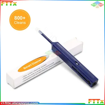  Инструменты для чистки оптоволоконных разъемов 800 раз LC SC FC 1,25 2,5 мм Fiber Cleaner Pen Stick Набор для оптического адаптера