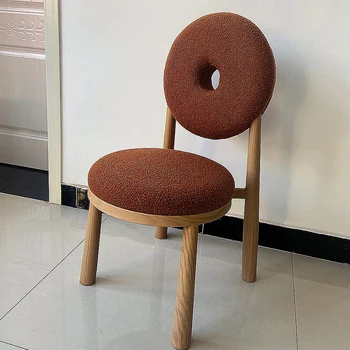 Роскошный дизайн Бархатное кресло Lounge Accent Прекрасный продвинутый итальянский креативный стулья Столовая Sillas De Comedor Мебель KTY014 WYH