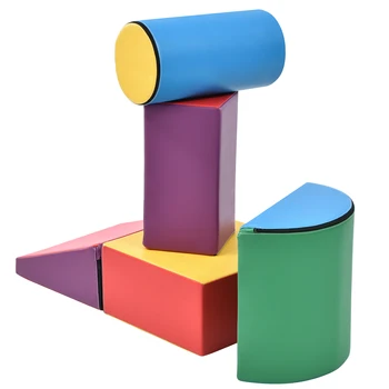  Мягкий игровой набор для лазания и ползания, безопасный блок форм из мягкого пенопласта для младенцев, дошкольников