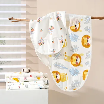 Детское пеленальное одеяло 0-1 лет Baby Baby Спальное одеяло для новорожденных Тонкий стиль для весны, лета, зимы