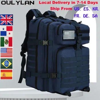 Oulylan Assault Pack Кемпинг Военный тактический рюкзак Мужчины 50 л / 30 л Большая емкость Охота Треккинг Рюкзаки Походные рюкзаки